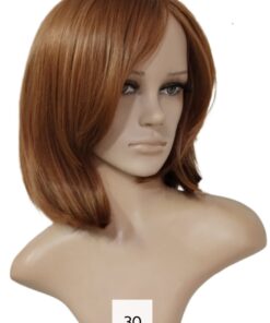 PERUCA SINTÉTICA CARLA B 30 RUIVA - 7891968465696
