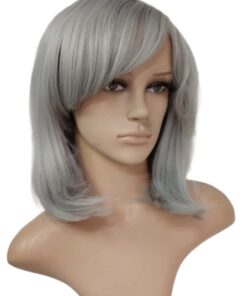 PERUCA SINTÉTICA CARLA B SILVER CINZA 88A/89A - 7891968465696 Grisalho