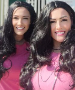 PERUCA SINTÉTICA MARGO B 2 - CASTANHO ESCURO  - 7898340620377