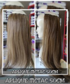 1 APLIQUE TIC TAC VALERIA SINTÉTICO – COR P427 – 45CM – 7898005763340