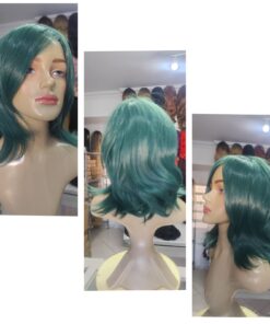 PERUCA VERDE ESCURO SINTÉTICA CARLA B - 7891968465696