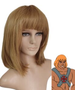 PERUCA SINTÉTICA HE-MAN CURTA - 7894880400417 CARLA C 27