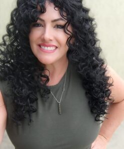 PERUCA SINTÉTICA CASTANHO ESCURO MOANA 2 - 7895227829403