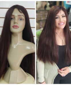 PERUCA SINTÉTICA MARGA CHOCOLATE - 7893289817802