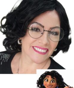 MIRABEL COM ÓCULOS PERUCA SINTÉTICA - 7895358009965-