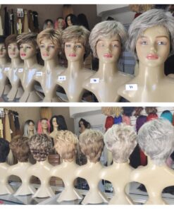 1 A PERUCA SINTÉTICA CURTINHA UNISSEX DARCY OPÇÕES DE CORES - 7892929972178