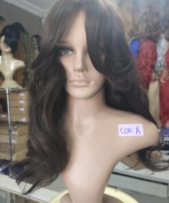 PROTESE ICA TOPO cor A - 6 - Castanho 45CM SINTÉTICO MUITA NATURALIDADE - 7893575876223