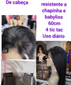 PROTESE LIZ TOPO 60 CM - 3 opções cores - SINTÉTICA - 7898437408437