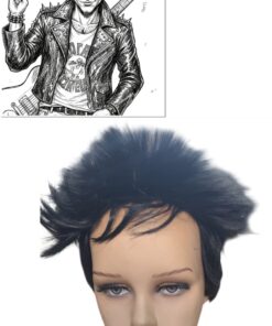 ROQUEIRO PERUCA PRETA - 7897006965708 edward maos de tesoura NOS 80