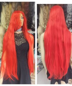 PERUCA VERMELHA 113B - 1 METRO -SINTÉTICA - 7890722917457