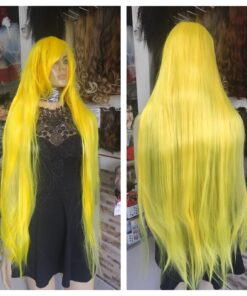 PERUCA AMARELO - 1 METRO -SINTÉTICA - 7890722917457
