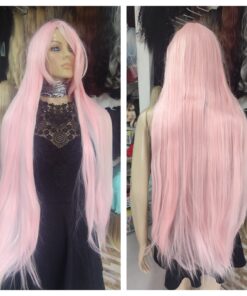 PERUCA ROSA BBB CLARA - 1 METRO -SINTÉTICA - 7890722917457