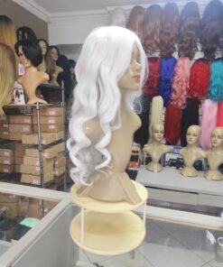 PERUCA SINTÉTICA BRANCA MONICA B - 7899377333155