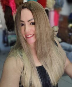 PERUCA SINTÉTICA MORGANA A loira TT416A613 - 7892528858781