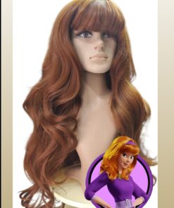 scooby doo DAFNE  PERUCA SINTÉTICA - 7895455637092