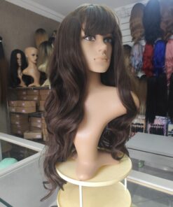 PERUCA SINTÉTICA MARGO A 8 - 7895455637092 - FRANJA - MORENA