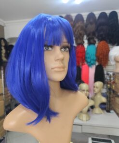 PERUCA AZUL SINTÉTICA CARLA C - 7894880400417