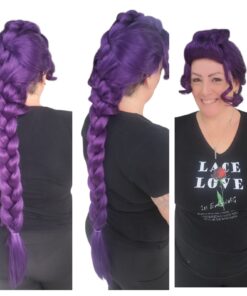 PERUCA SINTETICA ROXA K-POP - 7899059792799 roxo
